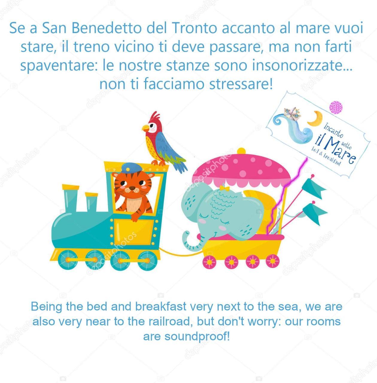 سان بنيديتّو ديل ترونتو B&B Incanto Sotto Il Mare المظهر الخارجي الصورة
